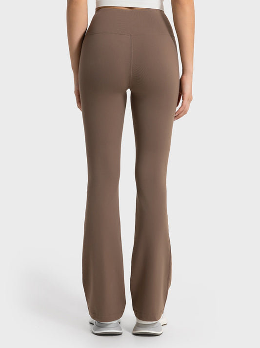 Millennia Wide Waistband Bootcut Sport Pants - felvior