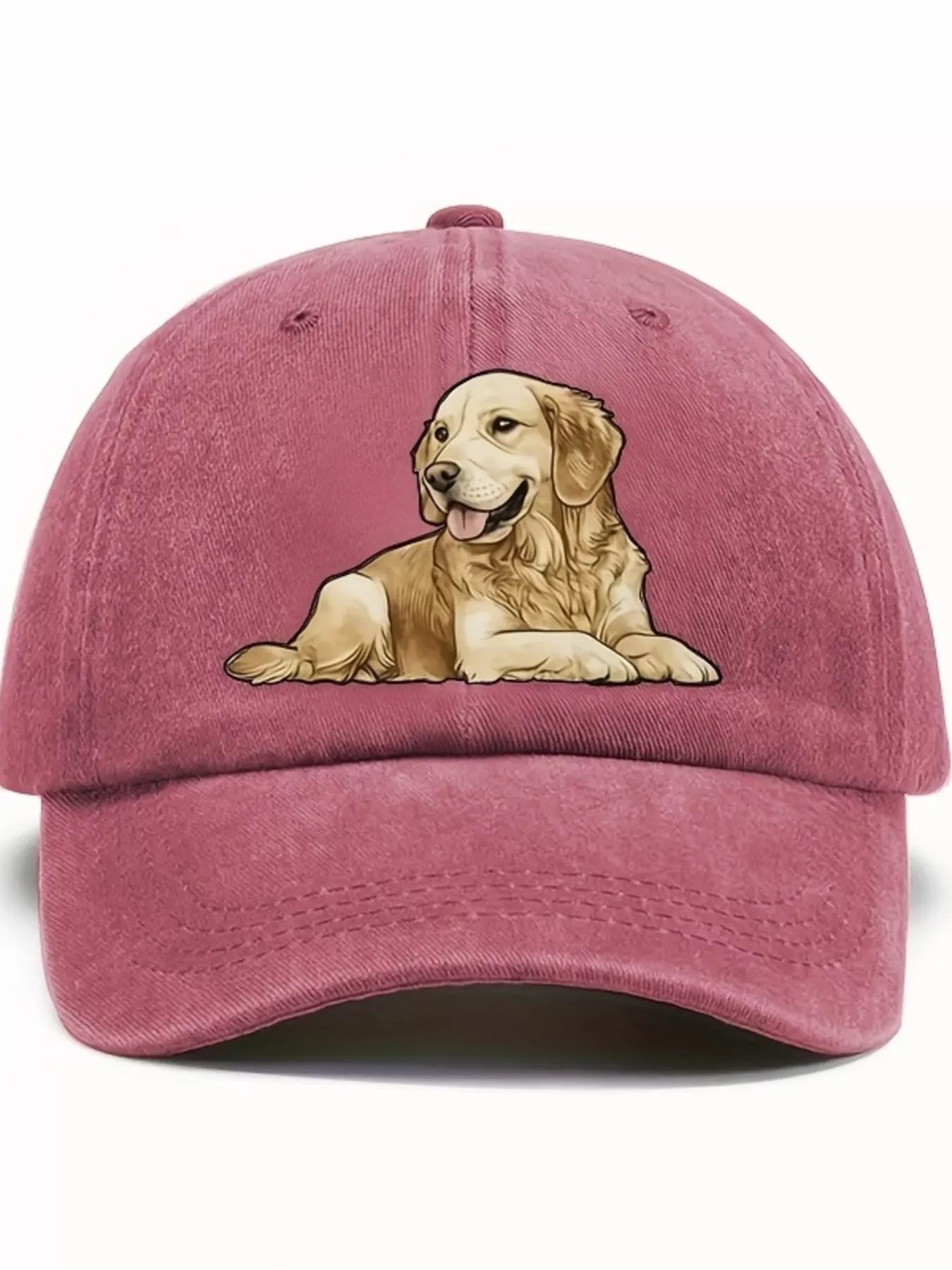 Dog Washed Adjustable Baseball Cap Secondary image