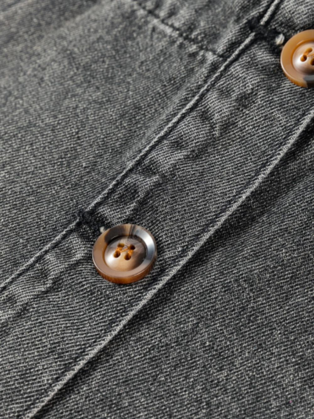 Wide Strap Button Down Denim Overall Dress - felvior