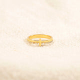 925 Sterling Silver Cross Ring - felvior