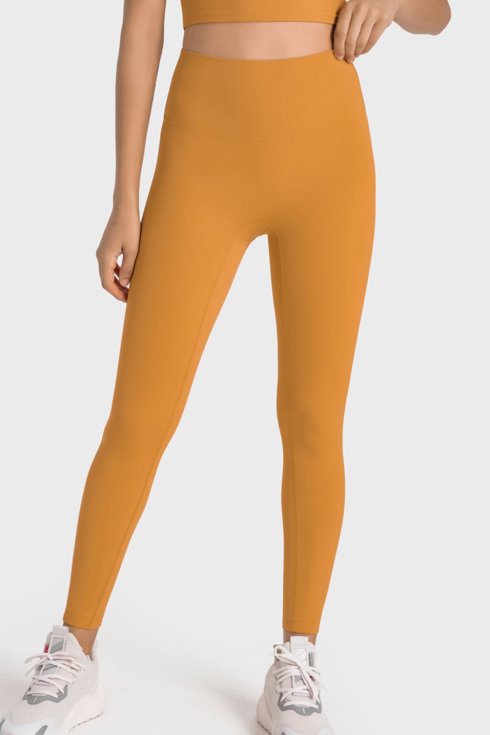 Millennia High-Rise Wide Waistband Yoga Leggings - felvior