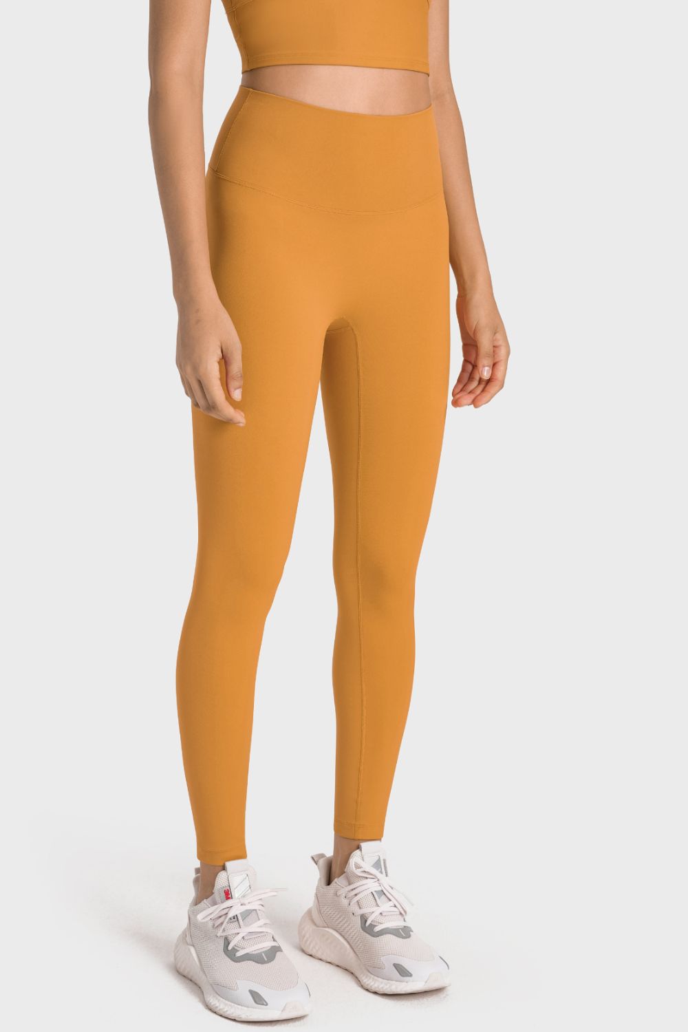Millennia High-Rise Wide Waistband Yoga Leggings - felvior
