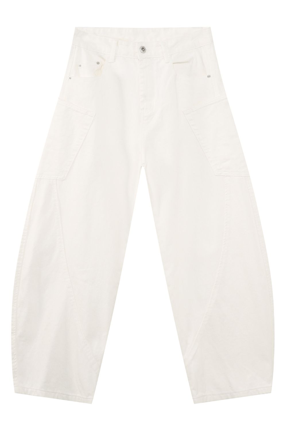 Men's Mid Rise Wide Leg Jeans