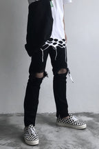 Men's Distressed Skinny Jeans