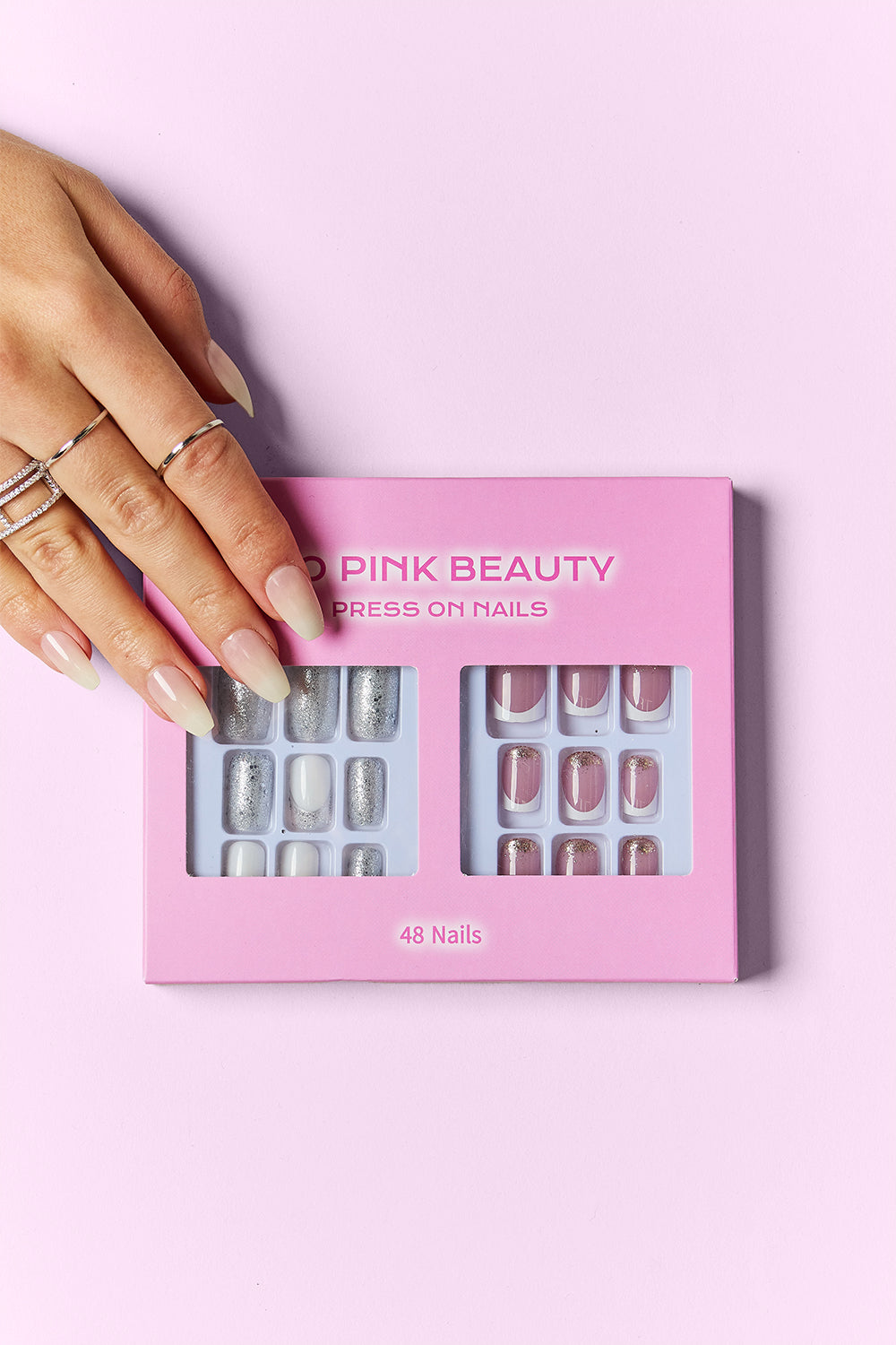 SO PINK BEAUTY Press On Nails 2 Packs - felvior