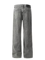 Men's Straight Leg Jeans with Pockets