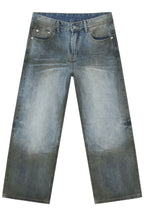 Men's Loose Jeans with Pockets