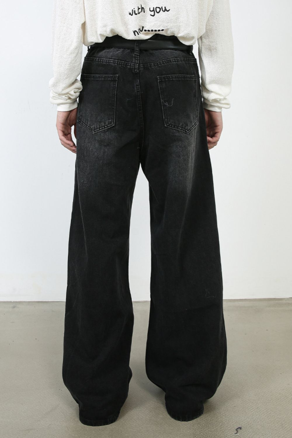Men's Wide Leg Jeans