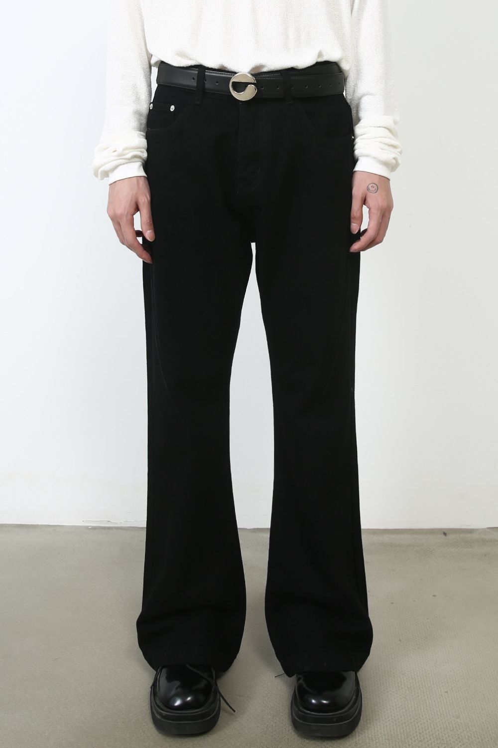 Men's Mid Rise Bootcut Jeans