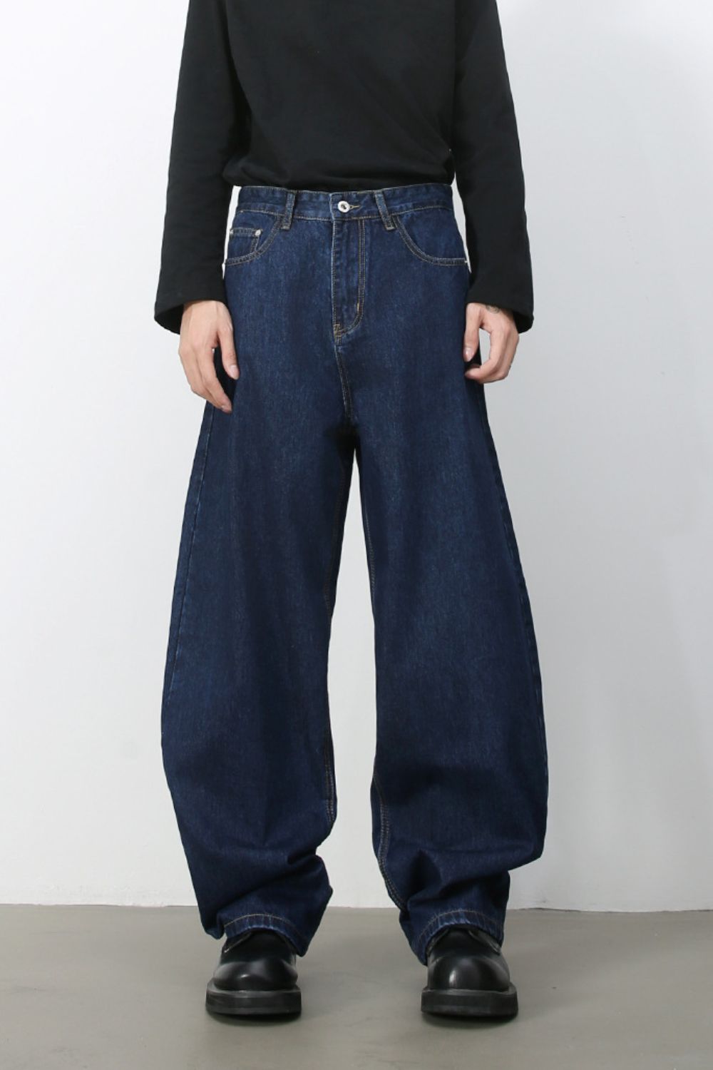 Men's Wide Leg Jeans - felvior