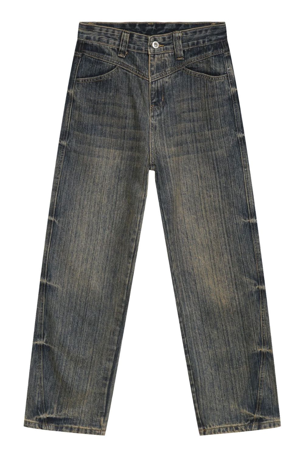 Men's Baggy Jeans with Pockets
