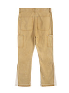 Men's Contrast Washed Bootcut Jeans