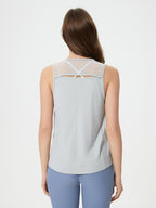 Millennia Cutout Back Round Neck Active Tank