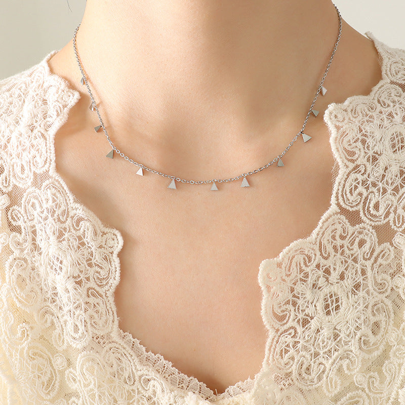 Titanium Steel Charm Necklace - felvior