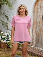 Round Neck Short Sleeve T-Shirt