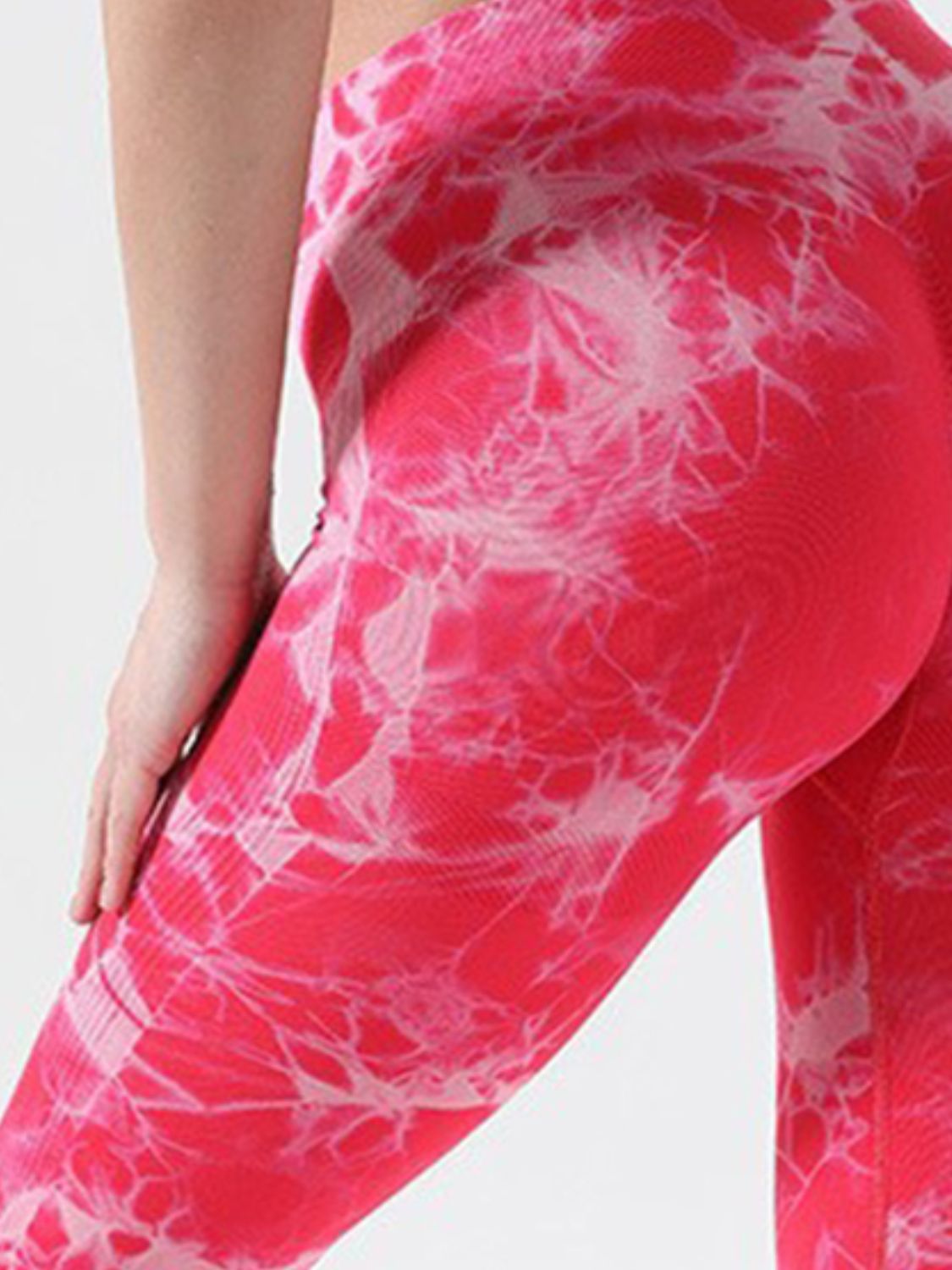 Tie-Dye High Waist Active Leggings - felvior