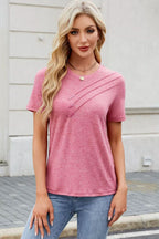 Round Neck Short Sleeve T-Shirt