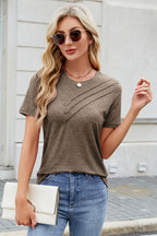 Round Neck Short Sleeve T-Shirt