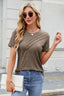 Round Neck Short Sleeve T-Shirt