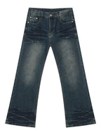Men's Bootcut Jeans with Pockets