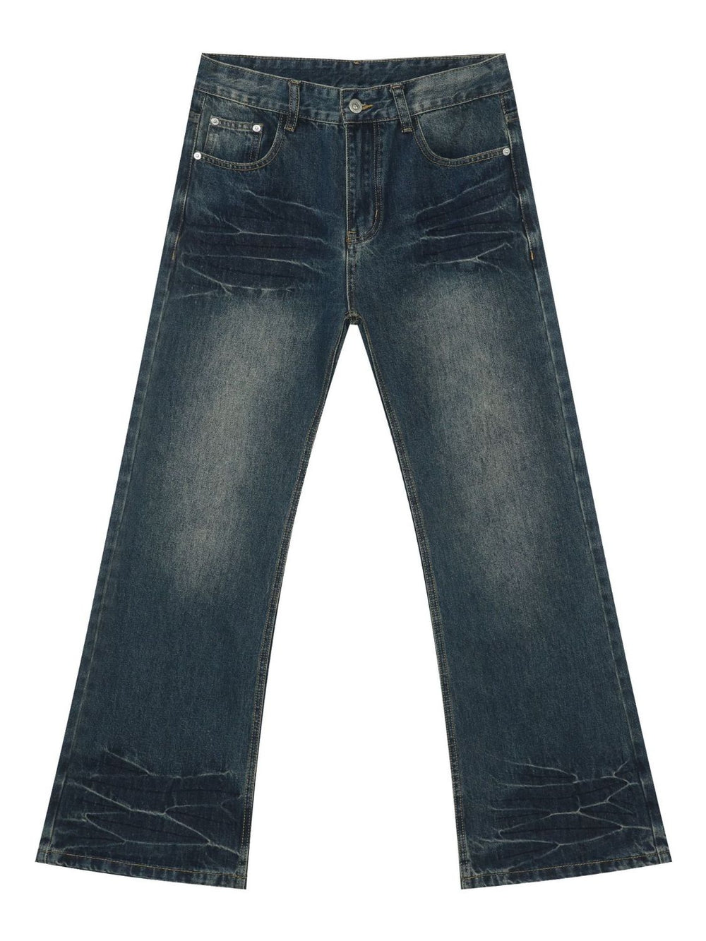 Men's Bootcut Jeans with Pockets