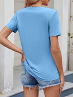 Round Neck Short Sleeve T-Shirt