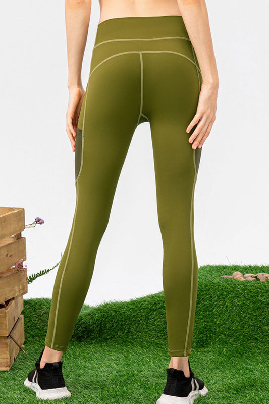 High Waist Slim Fit Long Sports Pants - felvior
