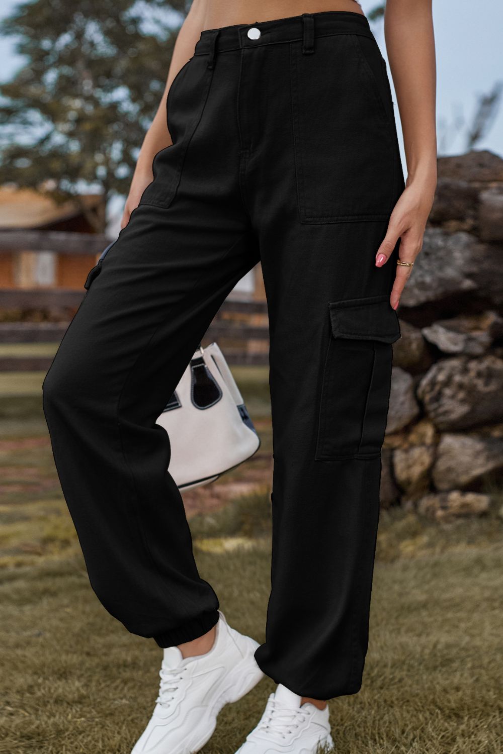 Long Jeans with Pocket - felvior