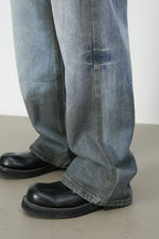 Men's Loose Jeans with Pockets