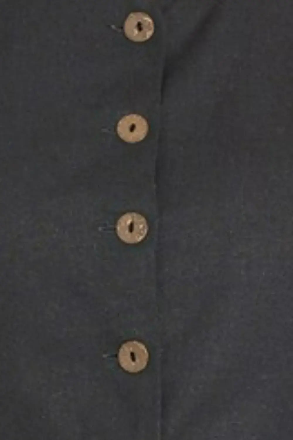 Zenana Linen Button Down Vest