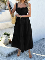 Devine Tie Back Cami Midi Dress