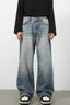 Men's Wide Leg Jeans with Pockets
