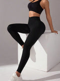 Seamless High Waist Active Pants - felvior