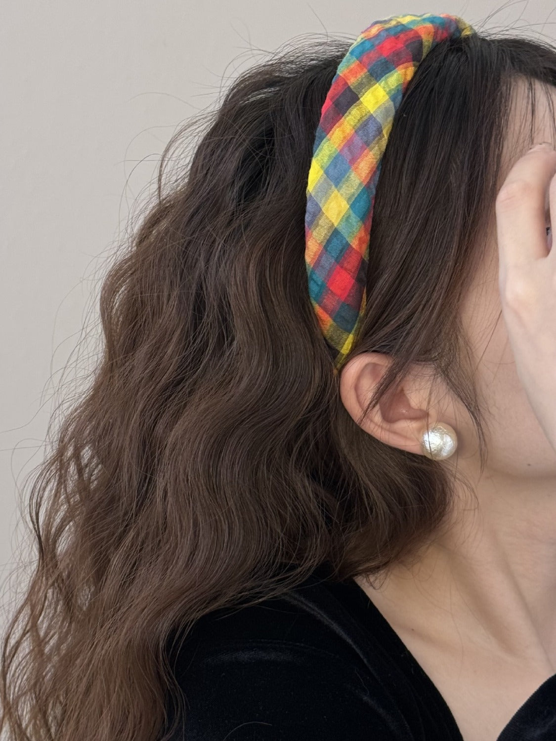 Colorful Polyester Hair Headband - felvior