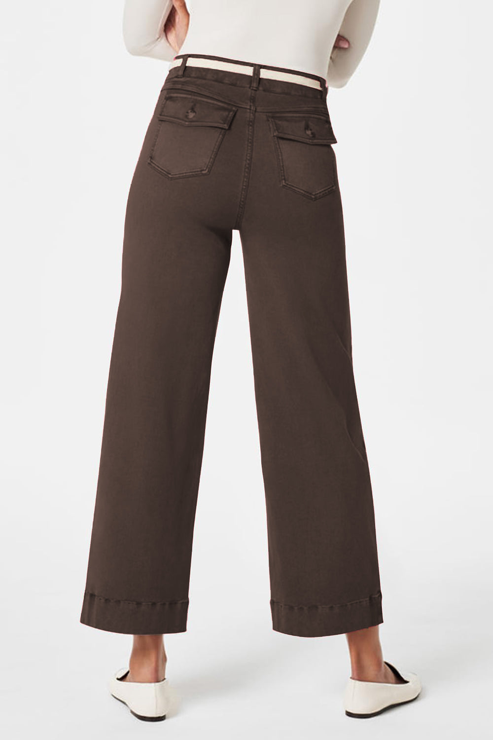 High Waist Jeans with Pockets - felvior