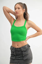 MONO B Seamless Solid Cami