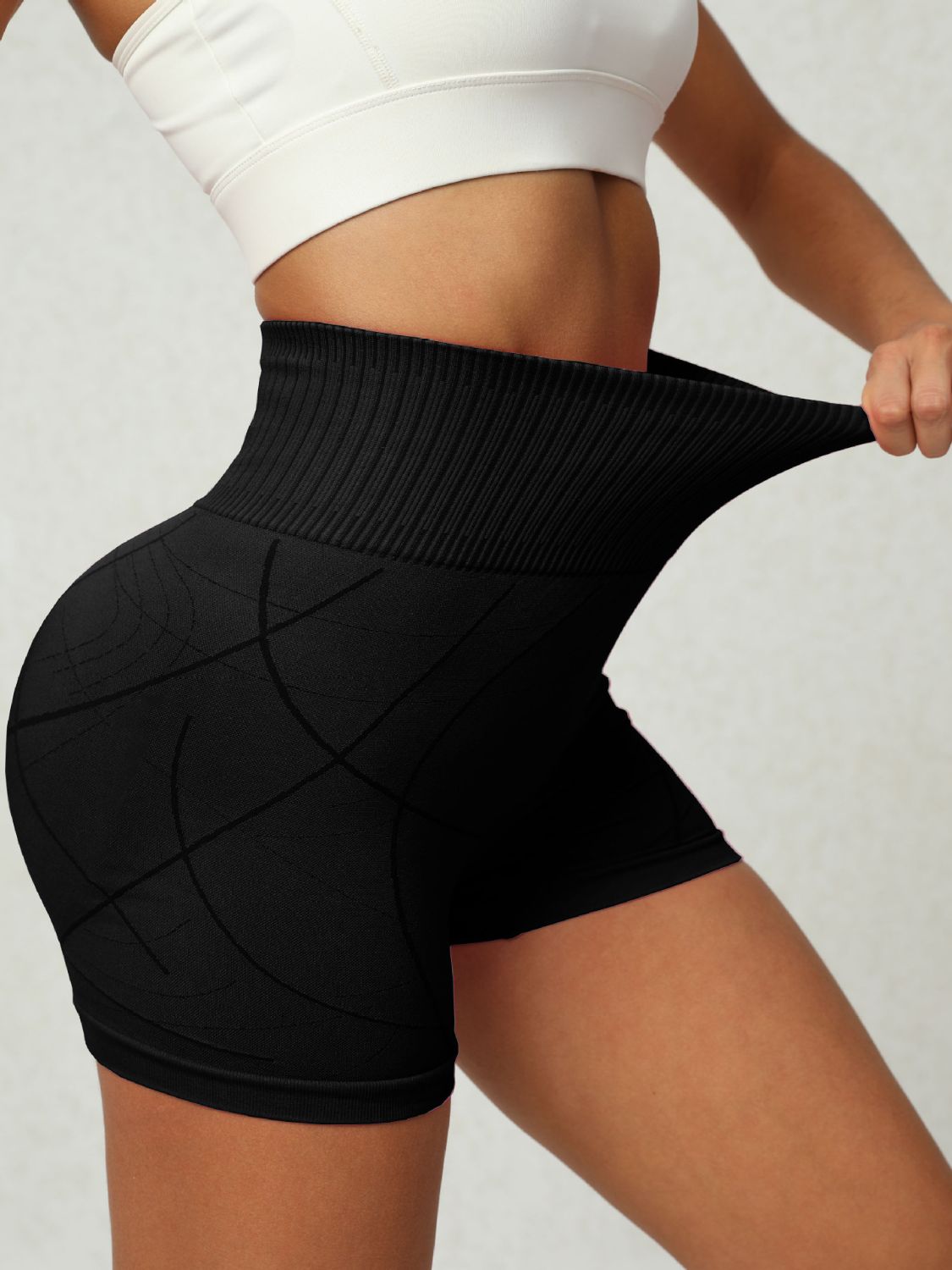 High Waist Active Shorts - felvior