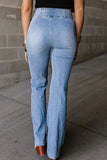High Waist Bootcut Jeans - felvior