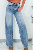 High Waist Wide Leg Jeans - felvior