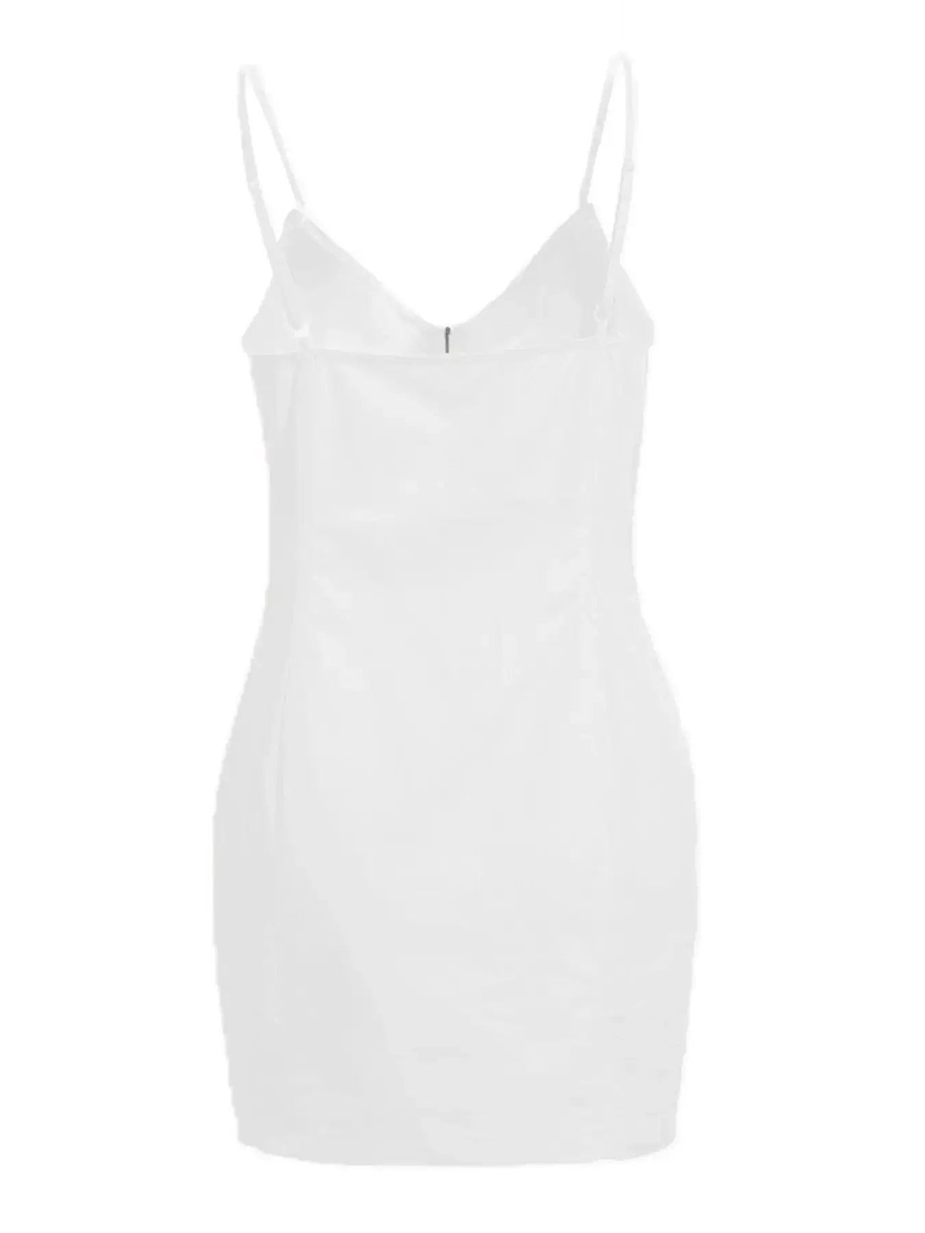 Full Size Zip-Front Bodycon Mini Dress Plus Size