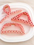 PC Polka Dot Hair Claw Clip - felvior