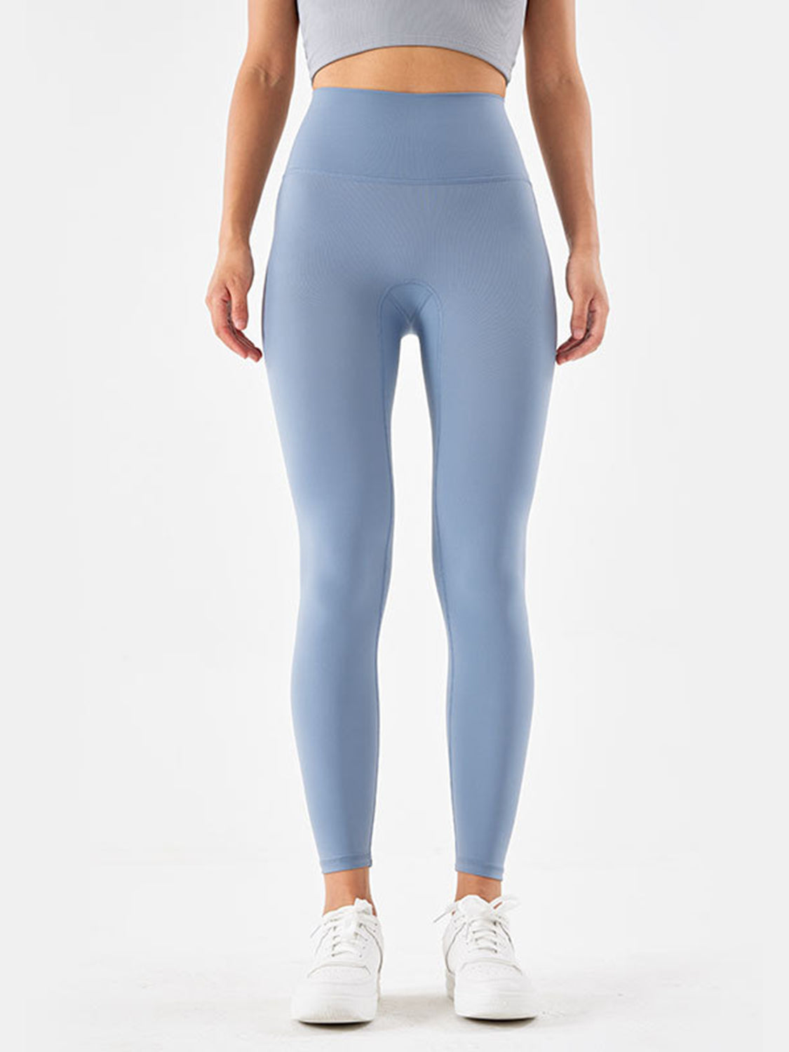 Wide Waistband Sports Leggings - felvior