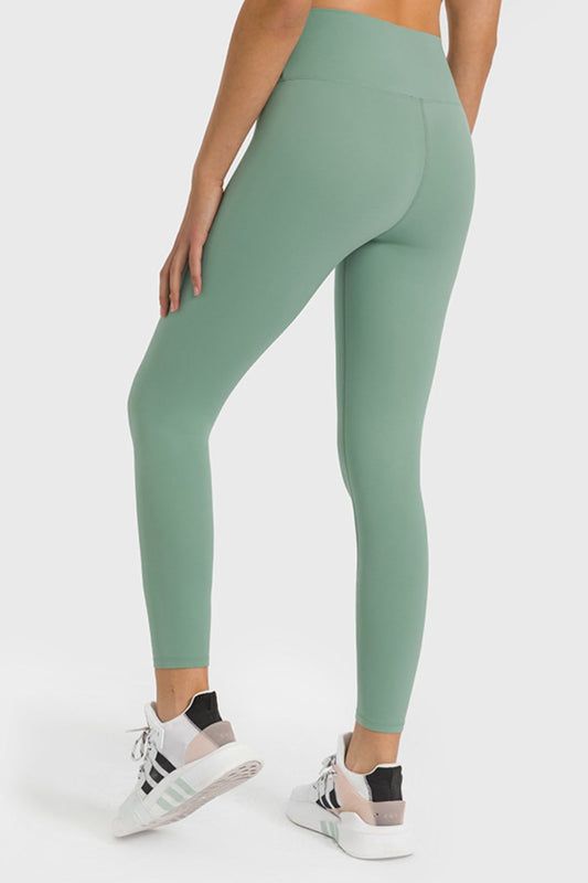 Millennia High Waist Ankle-Length Yoga Leggings - felvior