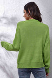 Flower Graphic Drop Shoulder Sweater - felvior