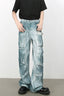 Men's Tie-Dye Cargo Jeans