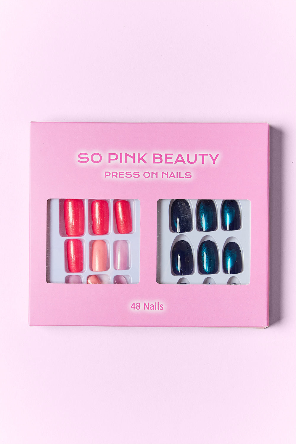 SO PINK BEAUTY Press On Nails 2 Packs - felvior