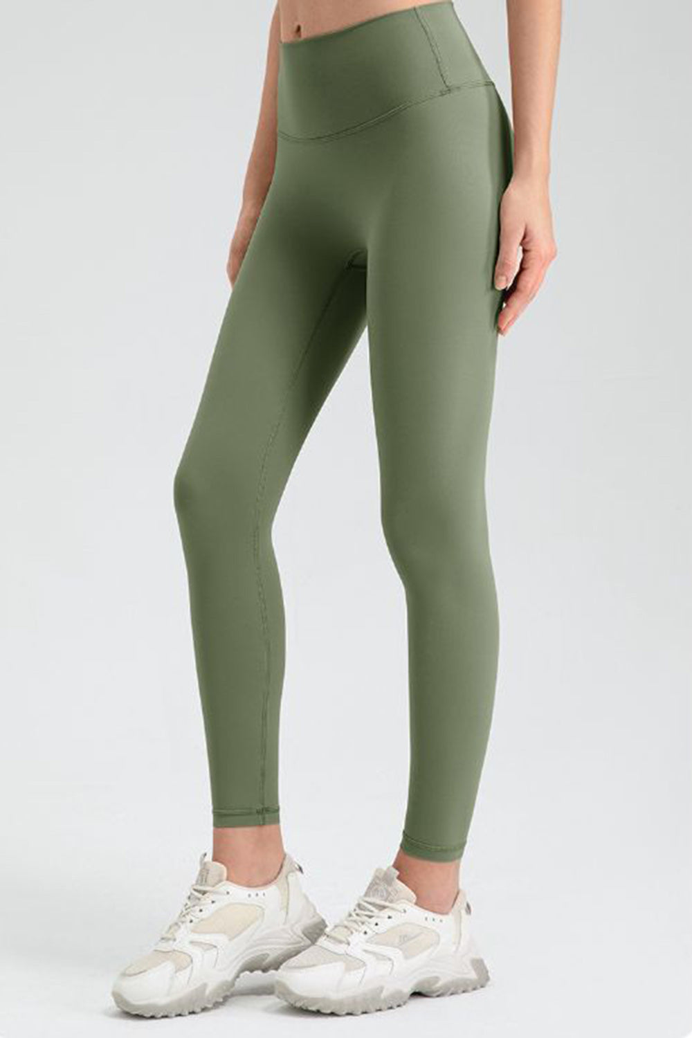 Wide Waistband Sport Leggings - felvior