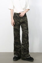 Men's Camouflage Jeans with Pockets