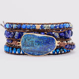 Alloy Bead Braided Bracelet - felvior