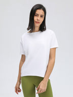 Millennia Round Neck Short Sleeve Active T-Shirt
